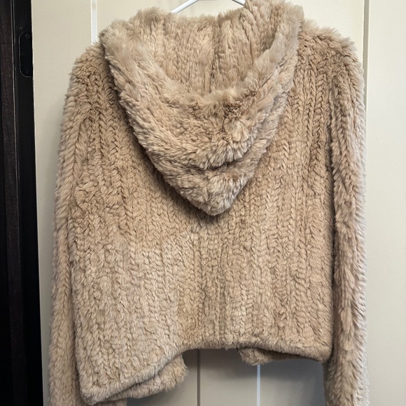 Guess Rabbit Fur Jacket - Picture 2 of 4